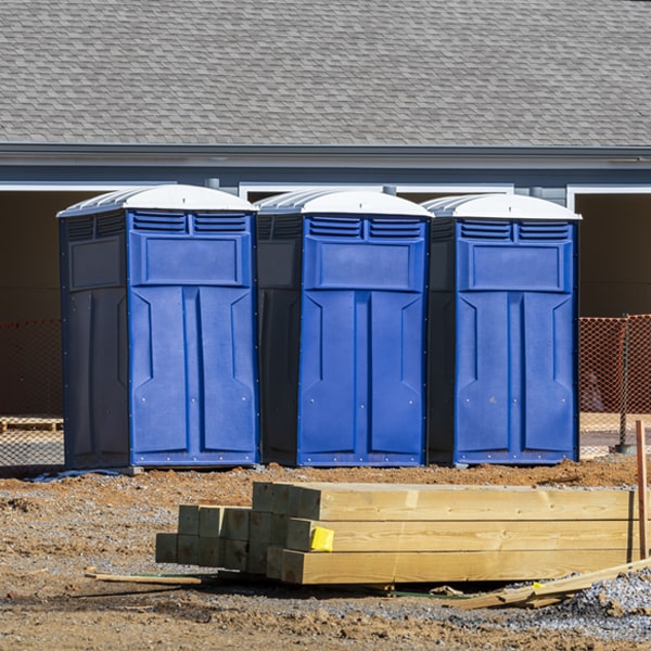 are there any restrictions on what items can be disposed of in the portable restrooms in South Boston